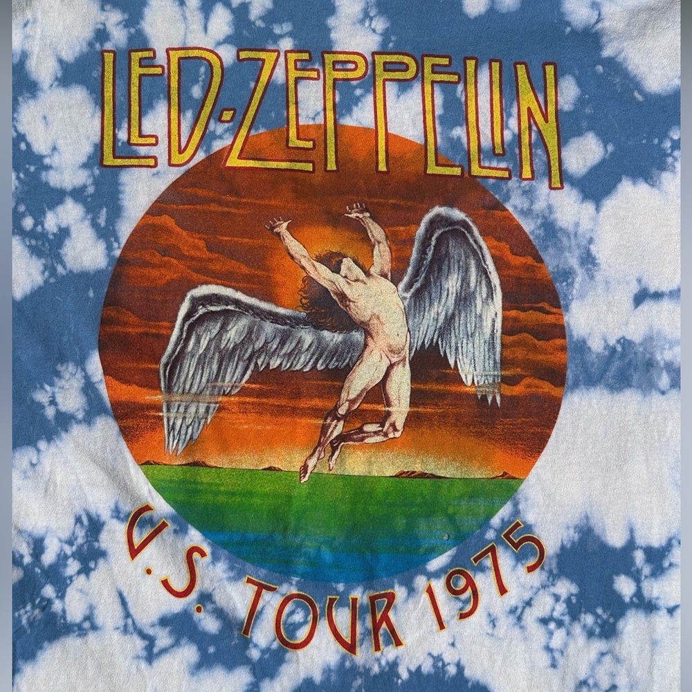Led Zeppelin 1975 Tour Graphic Tee
